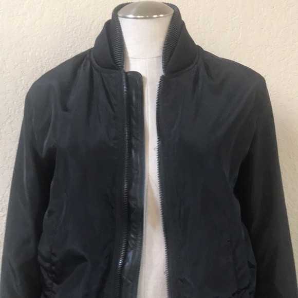 Zara Men Bomber Jacket Black - Picture 4 of 9